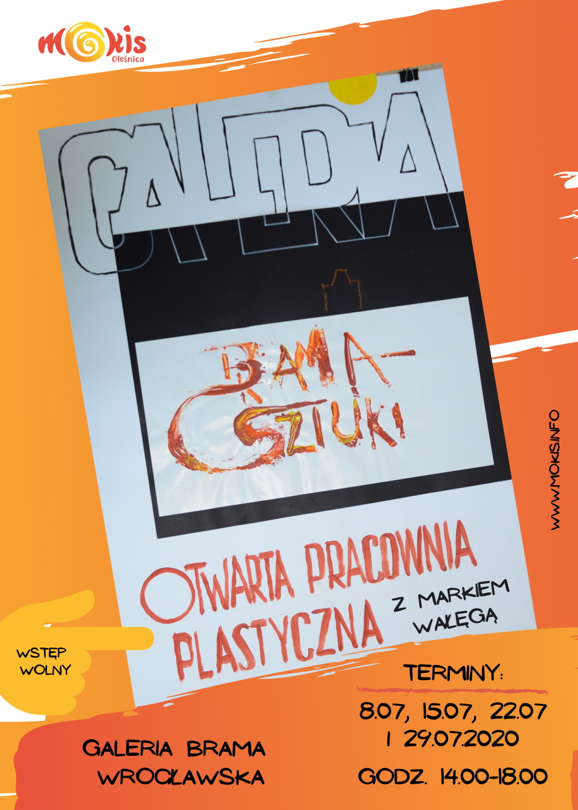 plakat otwarta pracownia